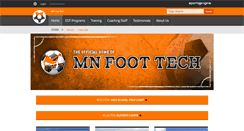 Desktop Screenshot of mnfoottech.com